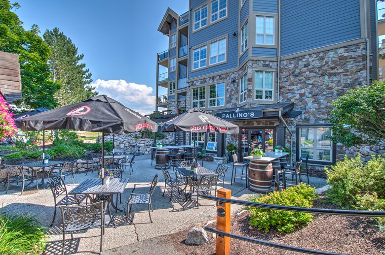 Pallino's patio