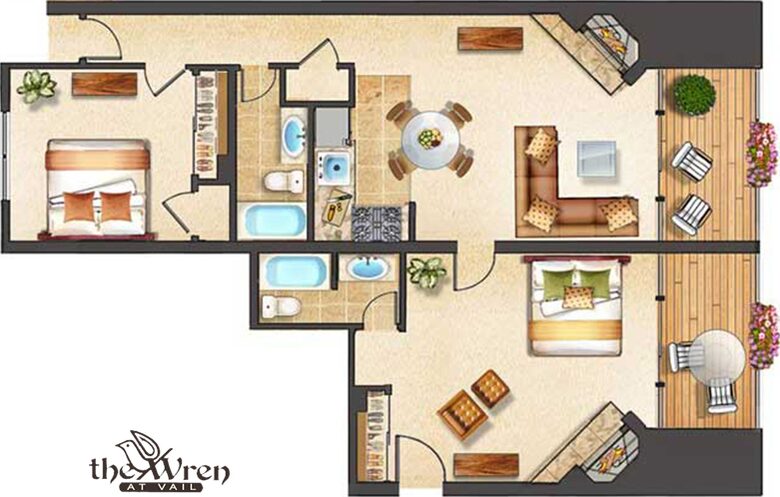 The Wren at Vail | Two Bedroom - Vail, Colorado