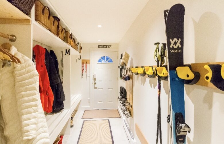 Foyer/Entry with Ski Storage