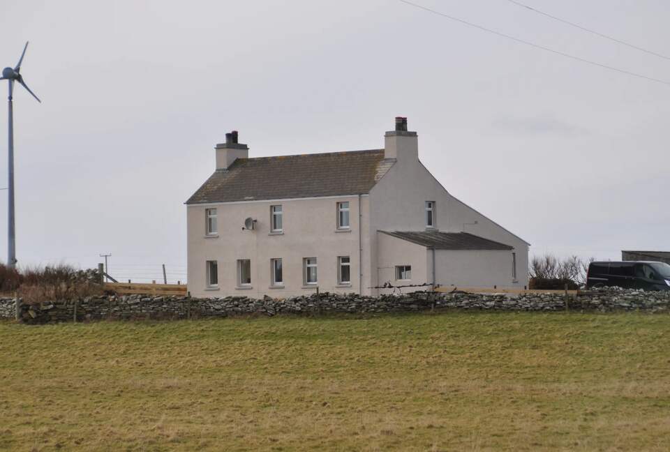 Former Postmaster House On Scottish Island - Sanday Island, United Kingdom