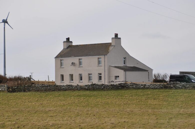 Former Postmaster House On Scottish Island - Sanday Island, United Kingdom