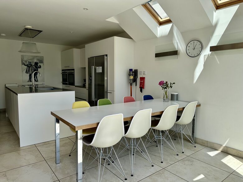 Kitchen with dining area