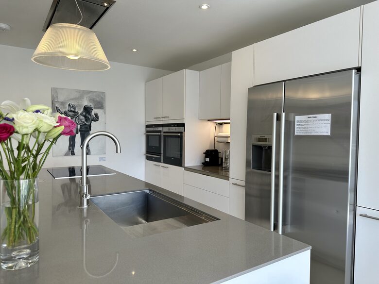 Kitchen with high quality appliances