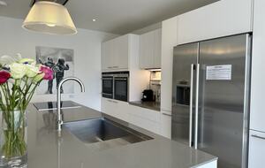 Kitchen with high quality appliances