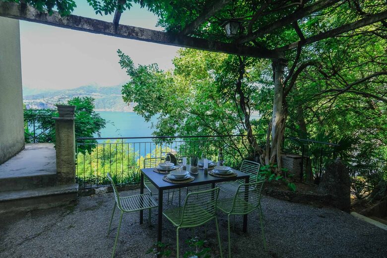 2 Apartments At Villa Gina | Casa Ginevra & Casa Luna - Perledo, Como Lake, Italy