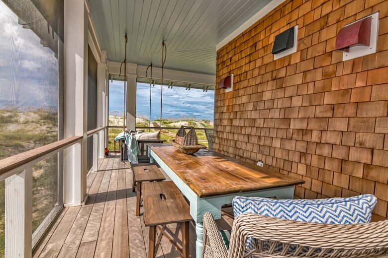 Stunning Beachfront Home with 'Old Soul' Character - Bald Head Island, North Carolina