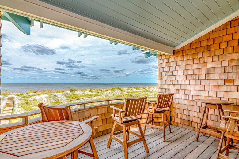 Stunning Beachfront Home with 'Old Soul' Character - Bald Head Island, North Carolina