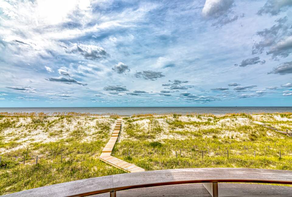 Stunning Beachfront Home with 'Old Soul' Character - Bald Head Island, North Carolina