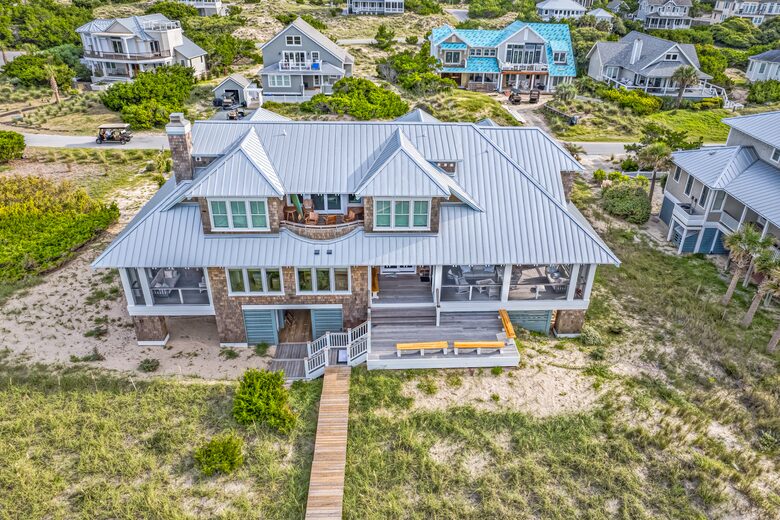 Stunning Beachfront Home with 'Old Soul' Character - Bald Head Island, North Carolina