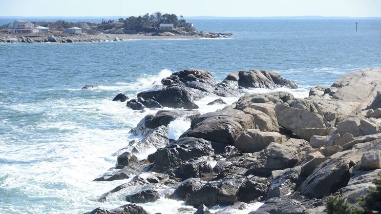 Rockcleft by the Sea - Marblehead, Massachusetts