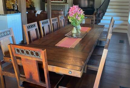 Dining table for 10