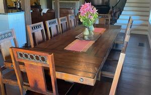 Dining table for 10