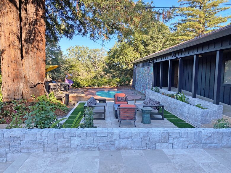 Outdoor area view of pool