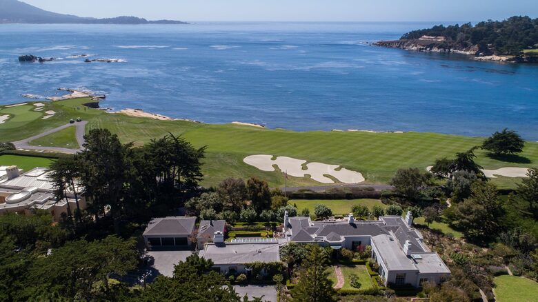 Stunning Pebble Beach Golf Course and Oceanfront Estate - Pebble Beach, California