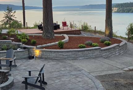 High Bluff Waterfront Contemporary Home in Gig Harbor - Gig Harbor, Washington