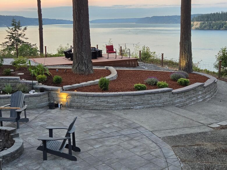 High Bluff Waterfront Contemporary Home in Gig Harbor - Gig Harbor, Washington