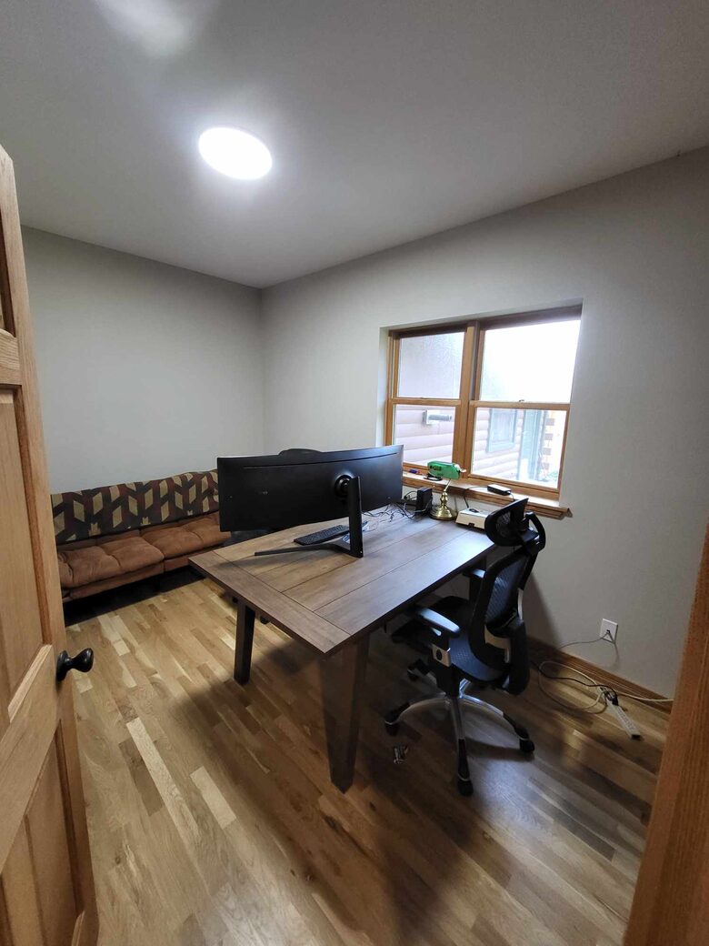 office and futon