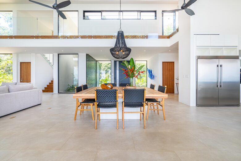 Dining area (table seats up to 12)