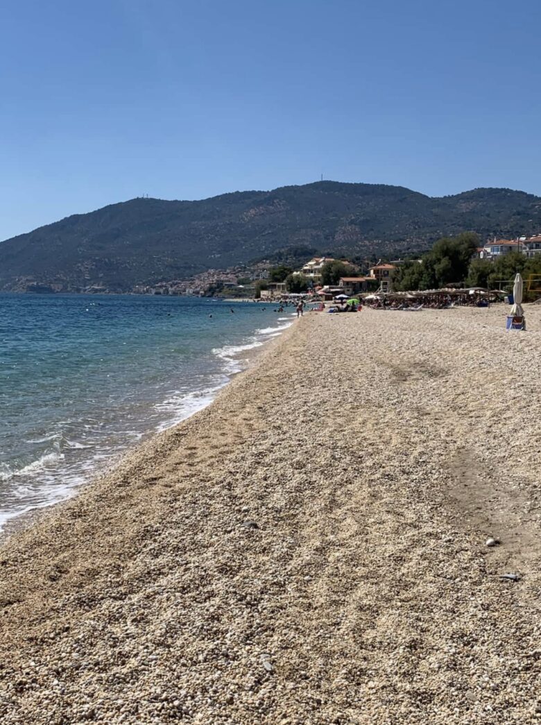Beachfront Island Villa with Panoramic Aegean Views - Agios Isidoros, Greece