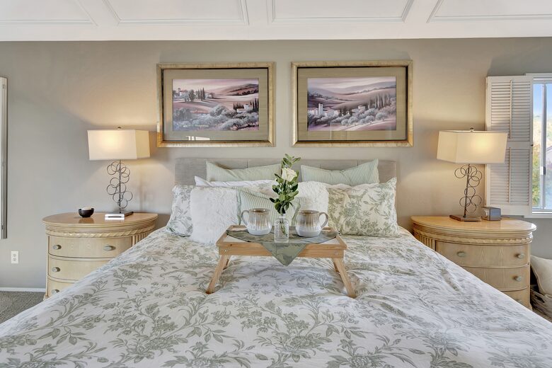 King bed.