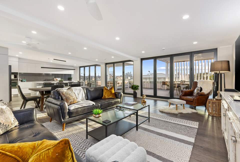 Very large Kitchen Dining Lounge