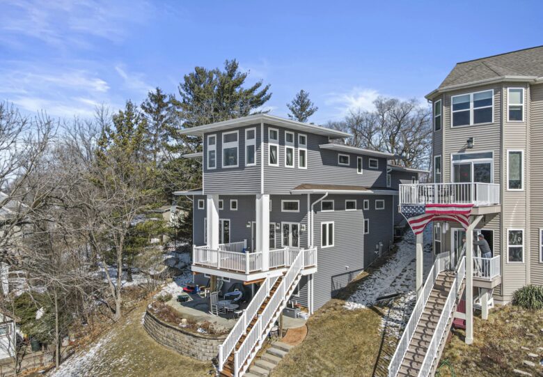 Modern Lakehouse with Boat Access - Mukwonago, Wisconsin