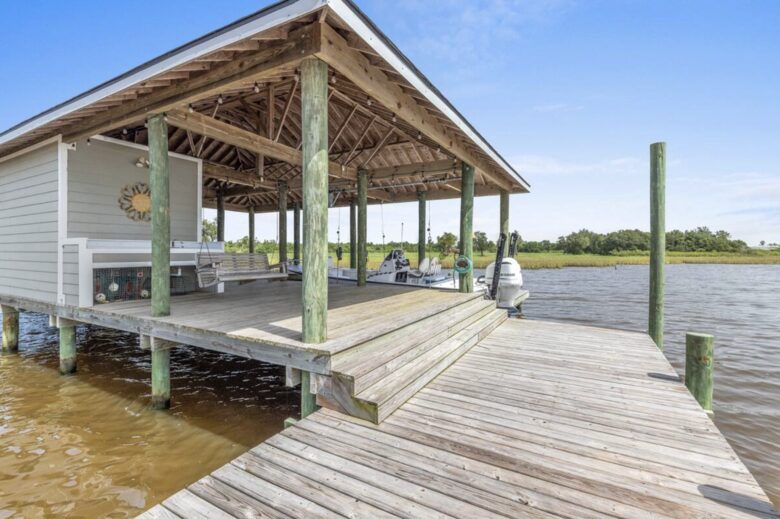 Waterfront Hackberry Retreat with Fishing Dock & Scenic Views - Hackberry, Louisiana