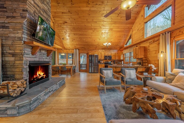 Cozy Cabin on 2 Acres nestled in Blue Ridge Mountains - Blue Ridge, Georgia