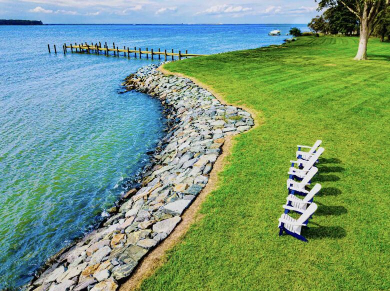Chesapeake Mansion: Waterfront Elegance on 30 Acres - Sherwood, Maryland