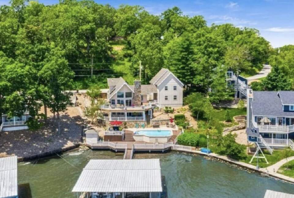 Osage Beach Getaway | Lakefront Oasis with Private Pool & Dock - Osage Beach, Missouri