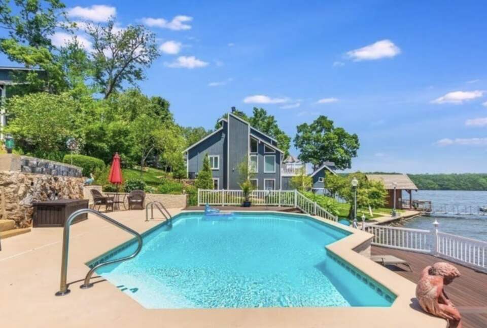 Osage Beach Getaway | Lakefront Oasis with Private Pool & Dock - Osage Beach, Missouri