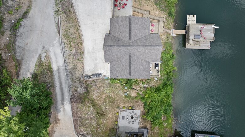 Aerial View of home