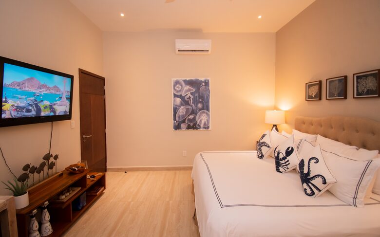 Master Bedroom with King Bed and Ensuite Bath