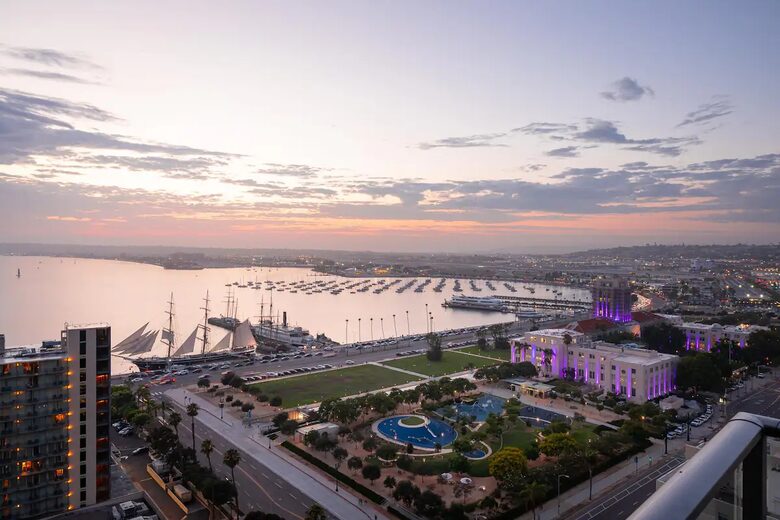 Stylish Bayside Condo with Panoramic San Diego Bay Views - San Diego, California