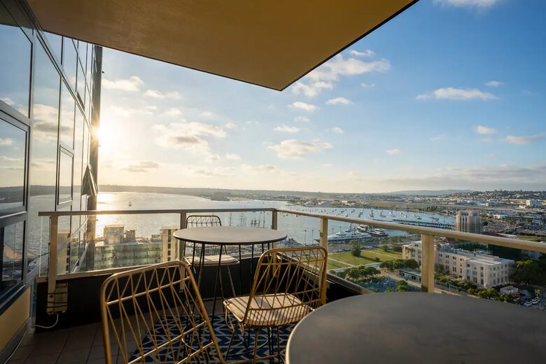 Stylish Bayside Condo with Panoramic San Diego Bay Views - San Diego, California