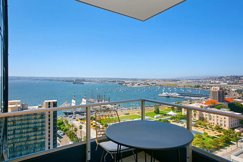 Stylish Bayside Condo with Panoramic San Diego Bay Views - San Diego, California