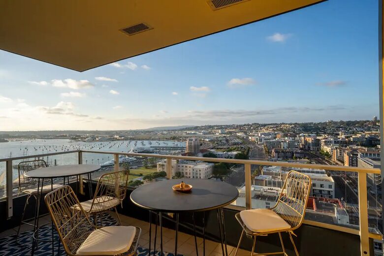 Stylish Bayside Condo with Panoramic San Diego Bay Views - San Diego, California
