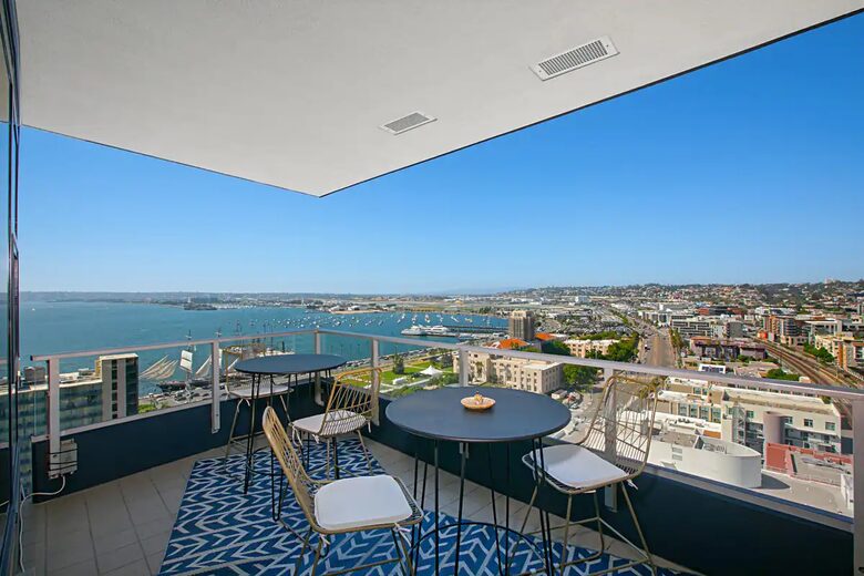 Stylish Bayside Condo with Panoramic San Diego Bay Views - San Diego, California