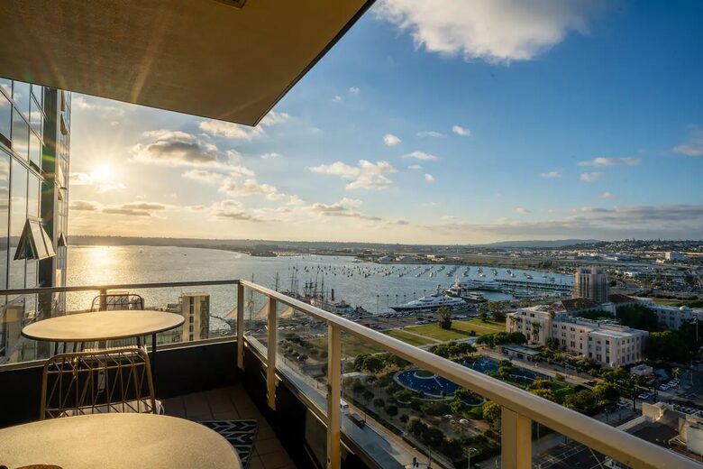 Stylish Bayside Condo with Panoramic San Diego Bay Views - San Diego, California