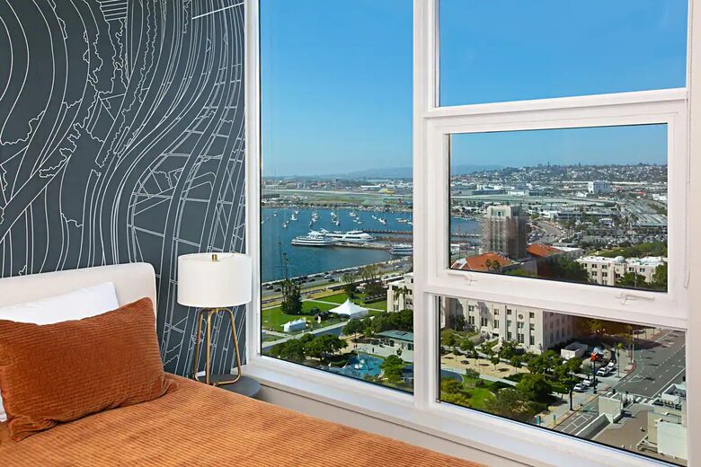 Stylish Bayside Condo with Panoramic San Diego Bay Views - San Diego, California