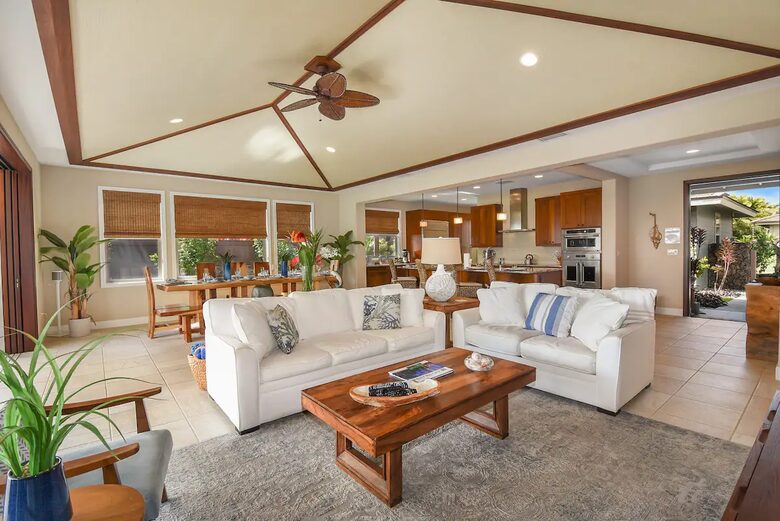 Modern Golf Front Retreat with Private Pool & Spa - Kailua Kona, Hawaii