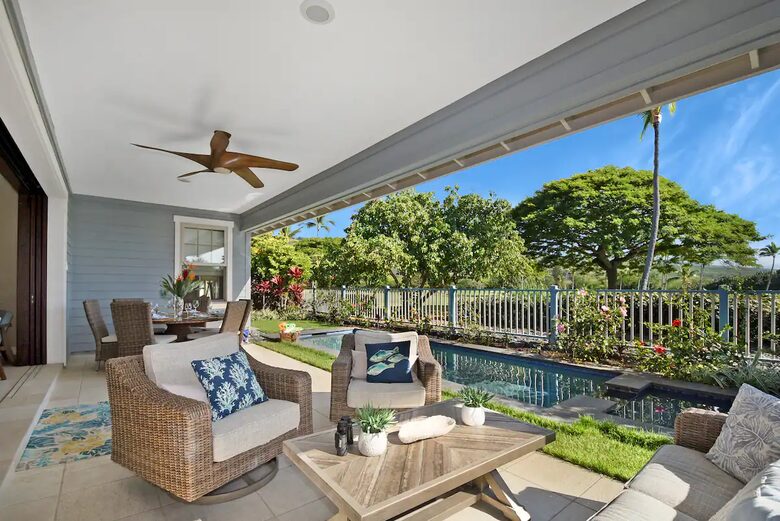Modern Golf Front Retreat with Private Pool & Spa - Kailua Kona, Hawaii