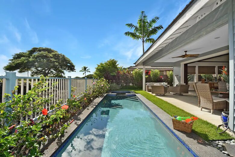 Modern Golf Front Retreat with Private Pool & Spa - Kailua Kona, Hawaii