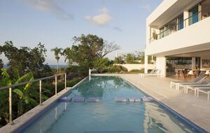 Stunning Hilltop Retreat with Oceanview and Infinity Pool - Las  Terrenas, Dominican Republic
