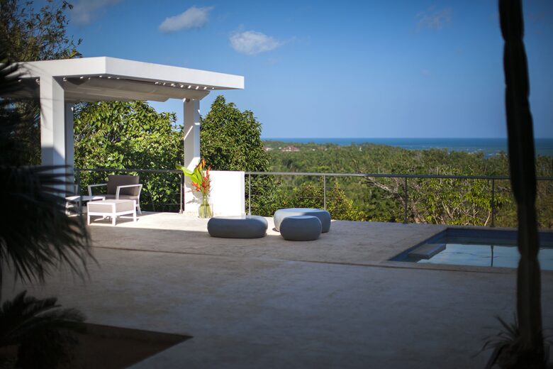 Stunning Hilltop Retreat with Oceanview and Infinity Pool - Las Terrenas, Dominican Republic
