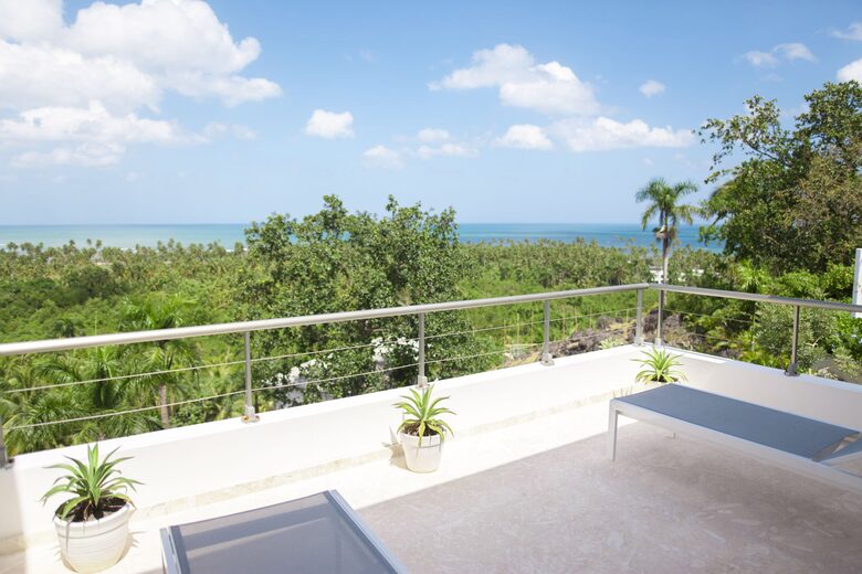Stunning Hilltop Retreat with Oceanview and Infinity Pool - Las Terrenas, Dominican Republic
