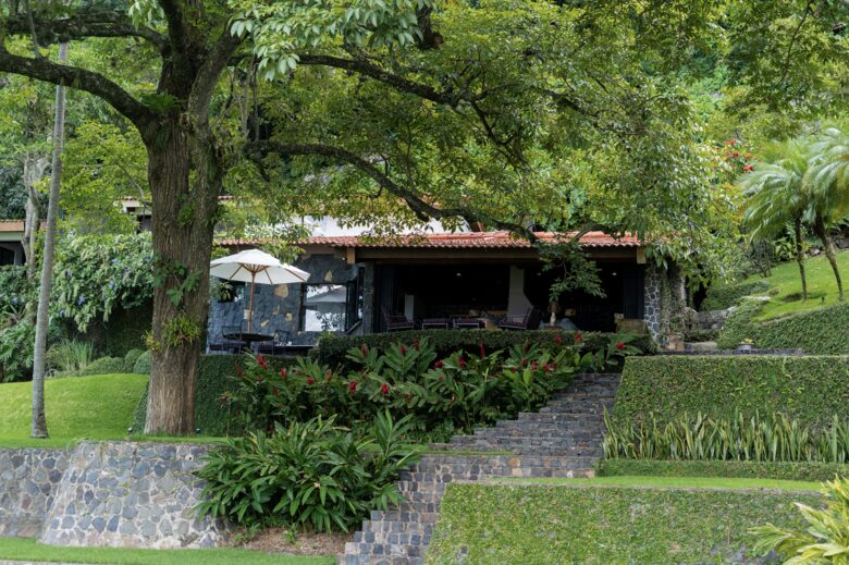 Villa Compound in Volcanic Crater Lake in El Salvador - Lago de Coatepeque, Santa Ana, El Salvador