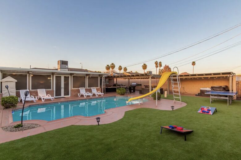 Elegant 4-Bed Phoenix Oasis with Pool, Hot Tub & Games - Phoenix, Arizona