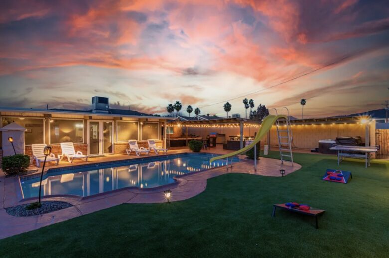 Elegant 4-Bed Phoenix Oasis with Pool, Hot Tub & Games - Phoenix, Arizona