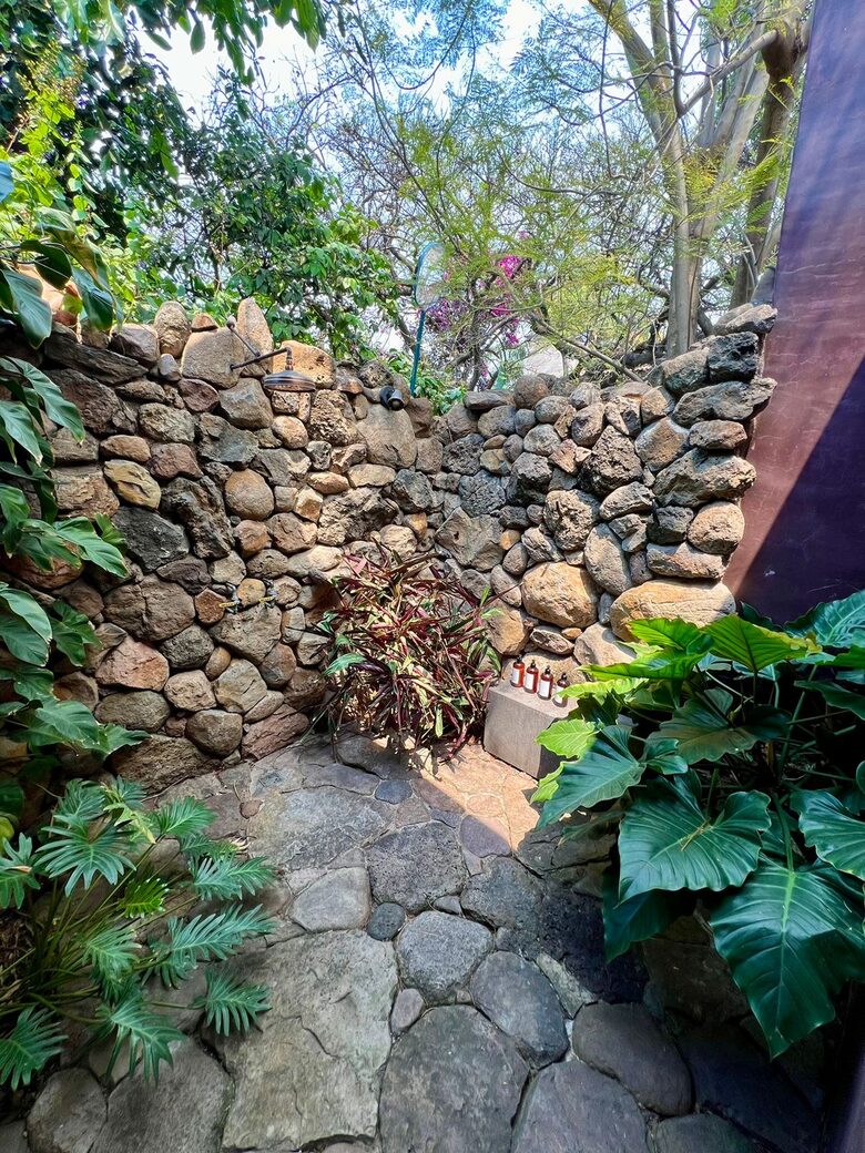 Outdoor shower